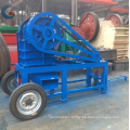 Kleiner tragbarer JXSC Crusher Kenya Gold Mining Rock Backenbrecher mit Dieselmotor